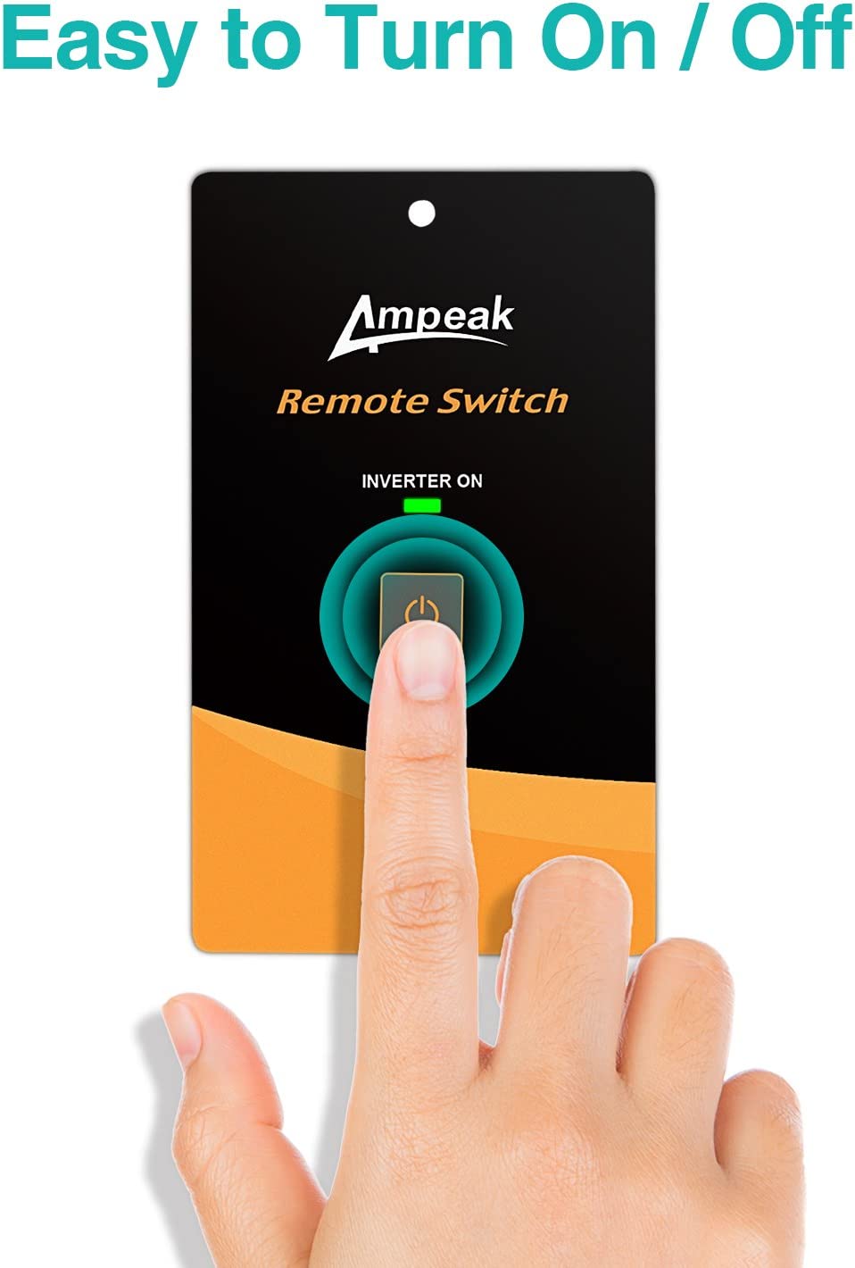 Aims Power REMOTEHF Flush Mount Inverter Power Remote On/Off Switch